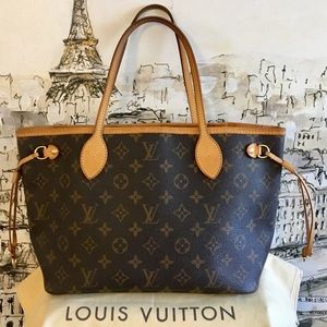 Authentic Louis Vuitton Neverfull PM Monogram EUC